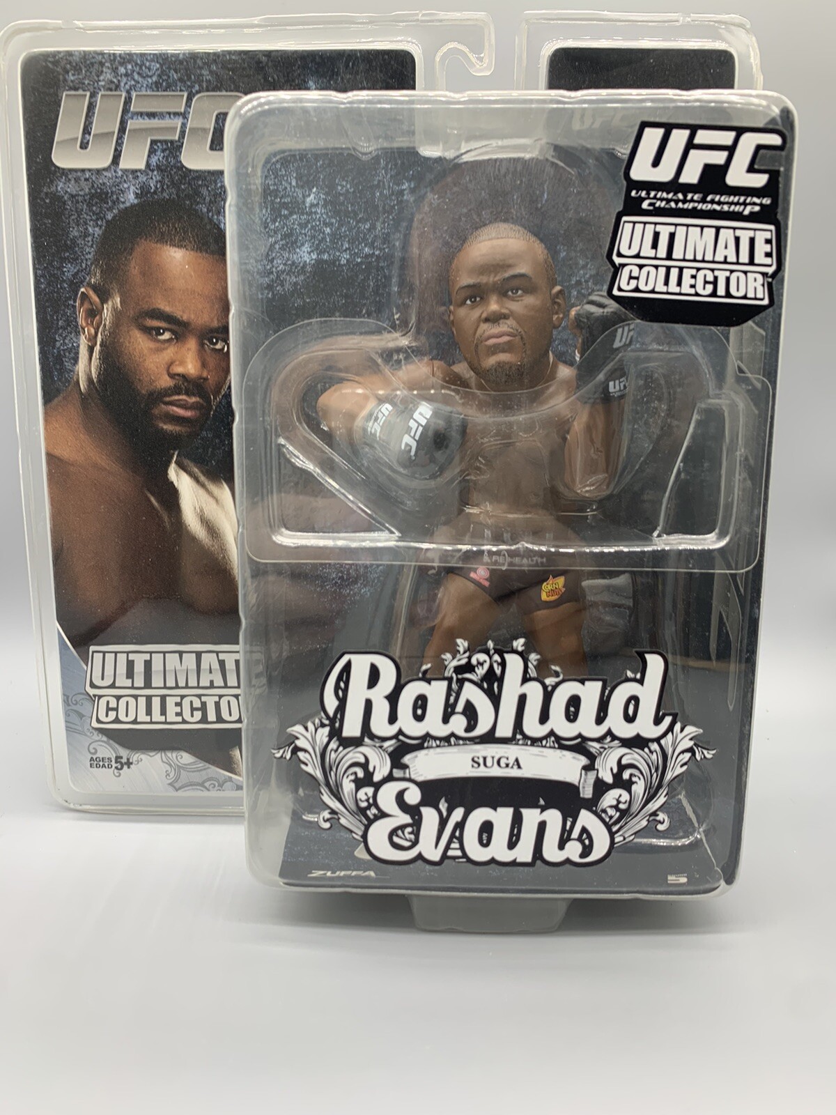 Rashad Evans Round 5 UFC Ultimate Collector Series Figure NM/MT