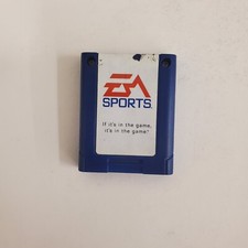 EA Sports Nintendo 64 N64 Memory Card - Blue