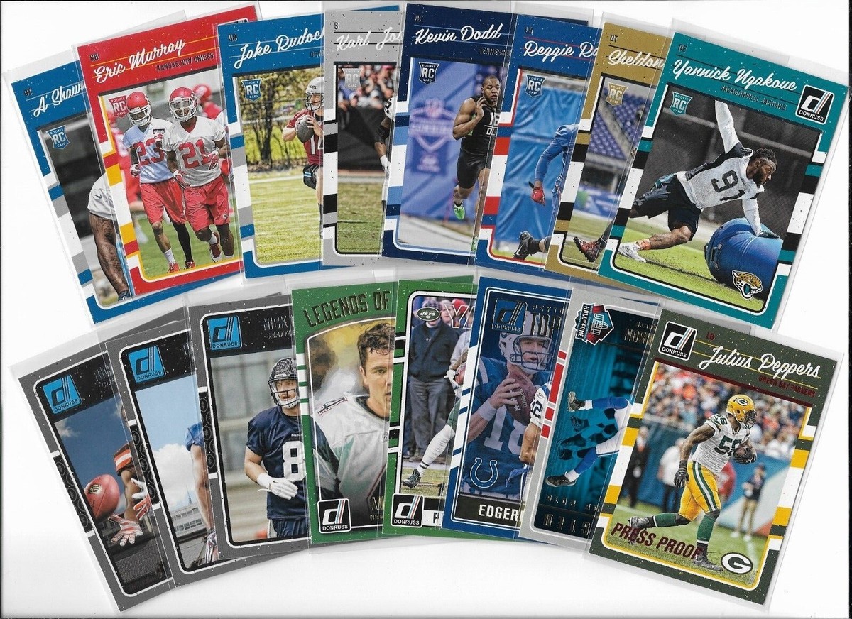 2016 Donruss Football Rookie Rated* Inserts   Complete Your Set    Free Shipping