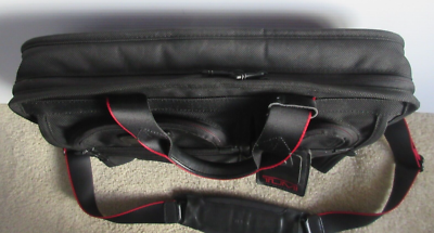 Tumi Alpha 2 26516DL9 T-Pass Black Briefcase Messenger Laptop Bag