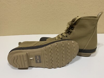 Magellen Khaki Canvas Rubber Caster Steel Shank Fishing Wading Boots Outdoors Magellan Men main image 4