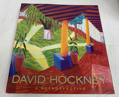 David Hockney: A Retrospective ポスター David A Retrospective