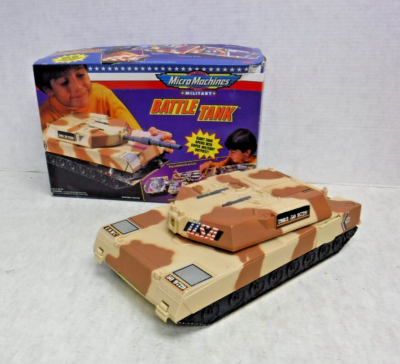 Micro Machines Battle Tank VTG 1993 Incomplete Playset SH-D11 | eBay