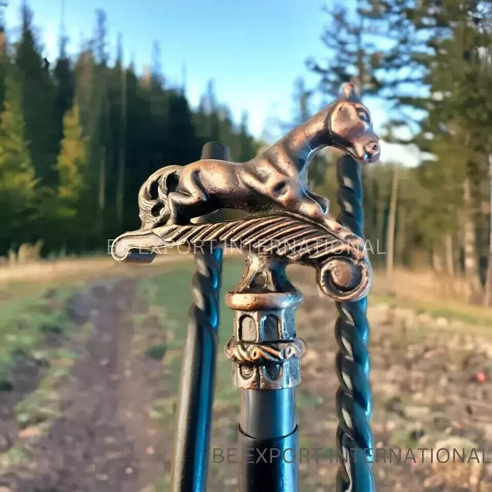 Solid Style Solid Brass Horse Head Handle ONLY Fo… - image 4