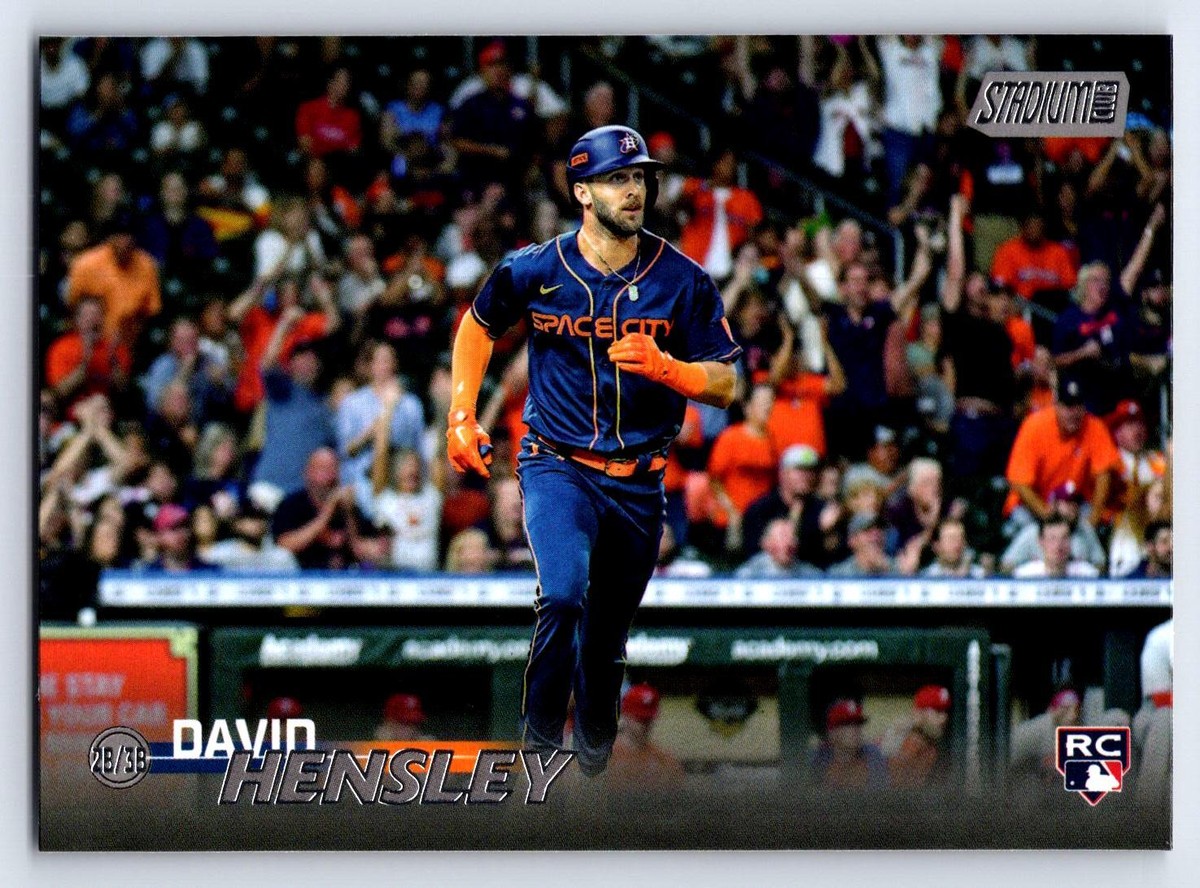 2023 Stadium Club #143 David Hensley Houston Astros RC