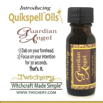 PROTECTION SPELL OIL, GUARDIAN ANGEL, Fiery Wall of Protection, Hoodoo, TWICHERY
