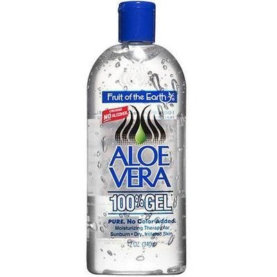 FRUIT OF THE EARTH ALOE VERA 100% GEL NO ALCOHOL - 340G