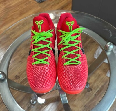 Size 9.5 - Nike Zoom Kobe 6 Protro Low Reverse Grinch Og Retro