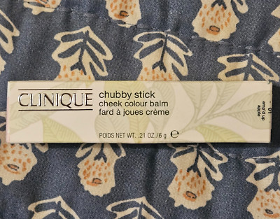 Clinique Chubby Stick Cheek Colour Balm 01 AMP'D UP APPLE .21 OZ./6 g