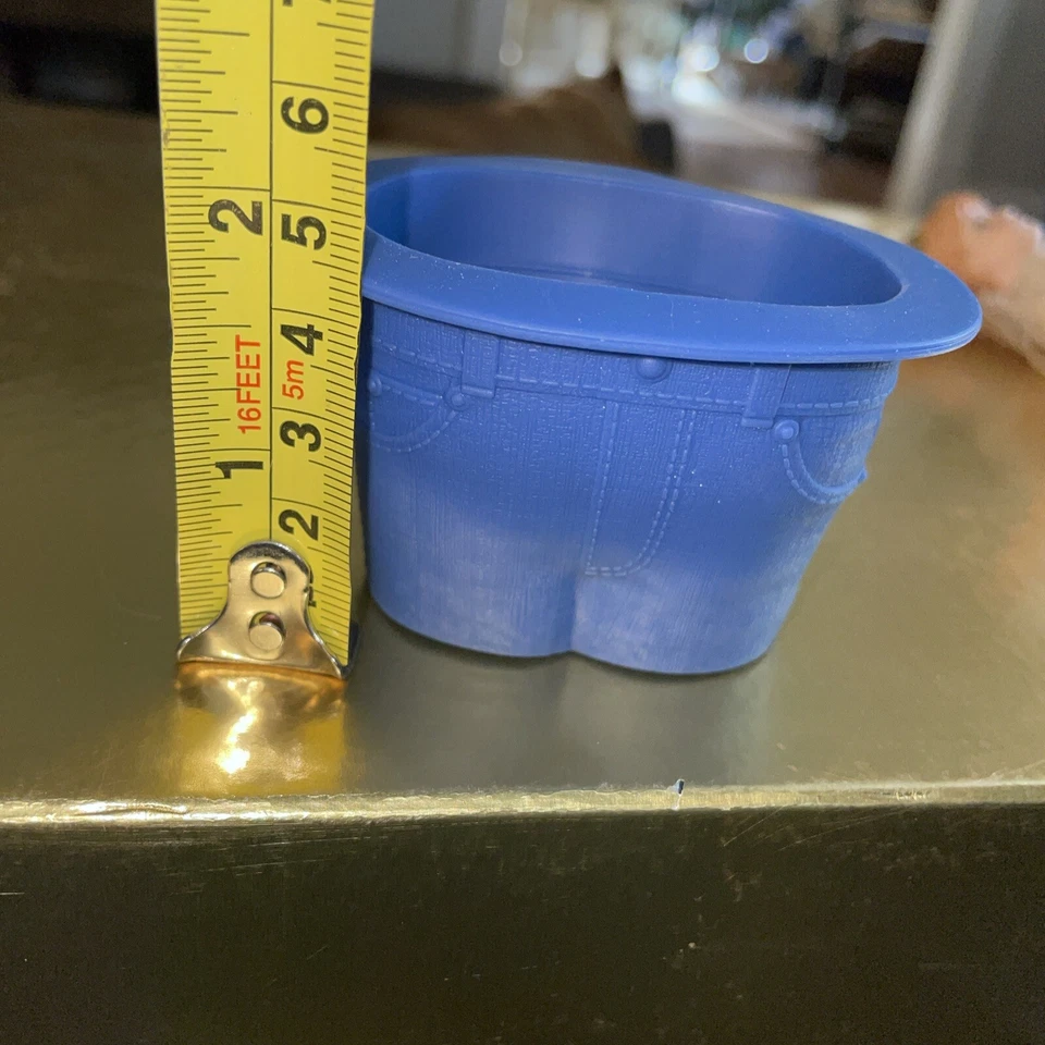 Juego de 4 moldes para magdalenas tazas de silicona para hornear novedad de Fred humorístico Foto 2 de 4