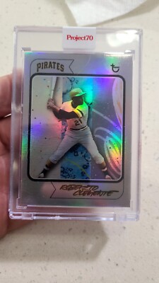 Topps 70 Roberto Clemente Foil #/70