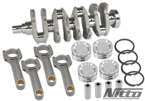 NITTO 2.2L STROKER KIT for Mitsubishi 4G63 - I Beam Connecting Rods 85mm