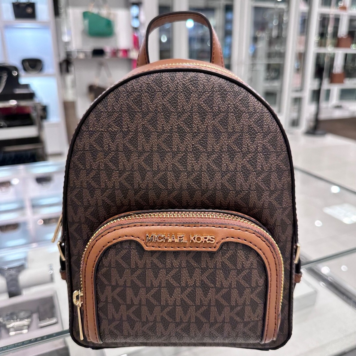 MICHAEL KORS ブラウンバックパック Amazon | [マイケル・コース] SHEILA フロントポケット バック