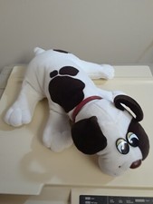 Vintage Tonka 1985 Pound Puppies White and Brown Large 18" Plush Dog
