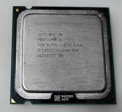 Intel Pentium D 940 SL95W 3.20 Ghz/4M/800/05A LGA775 CPU Processor