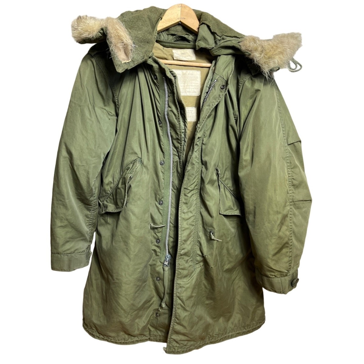 M-1951 Fishtail Parka Cold Frieze Wool Liner Wool Ruff Hood M-1951 Fishtail Parka Cold Frieze Wool Liner Wool Ruff Hood