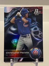 Christopher Paciolla 2023 Bowman Platinum #TOP-83  Top Prospect