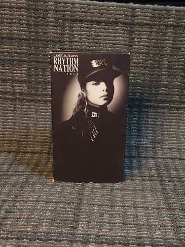 Janet Jackson Rhythm Nation VHS 1989 A&M