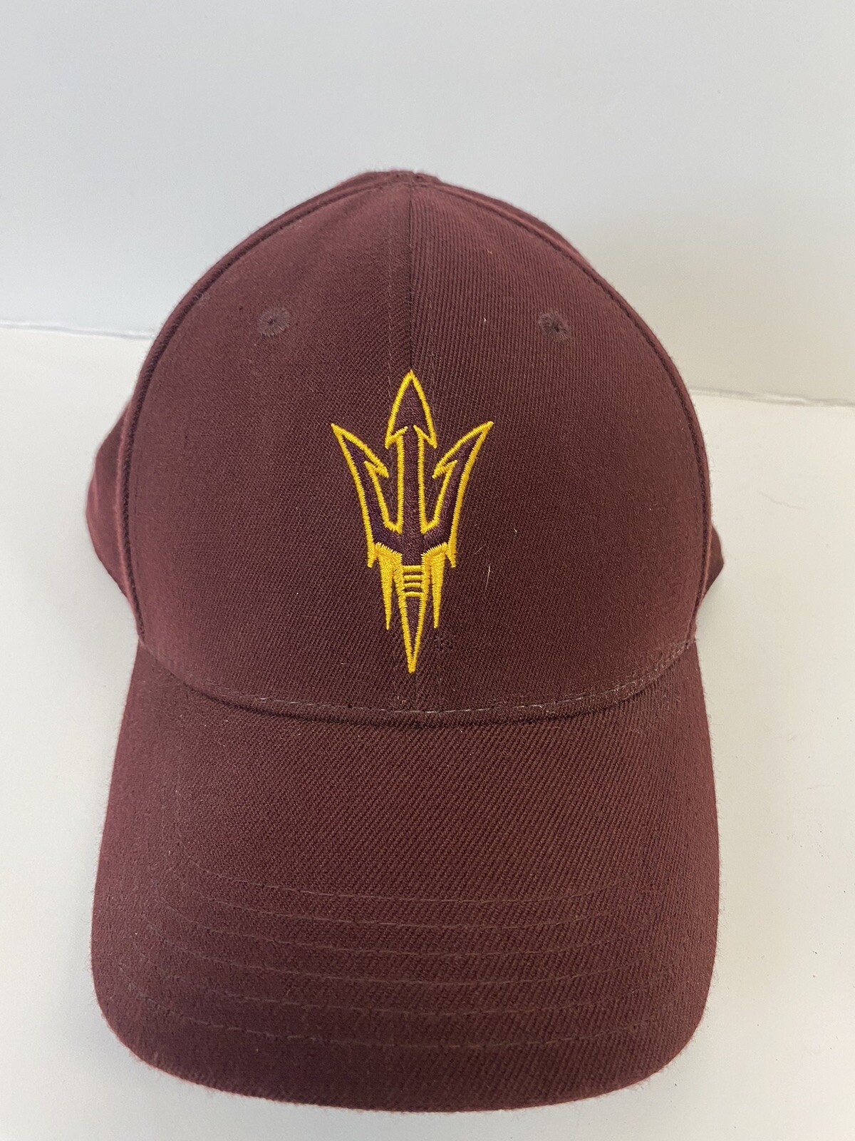 Arizona State Sun Devils Adjustable Hat Maroon Top Of The World Memory Fit