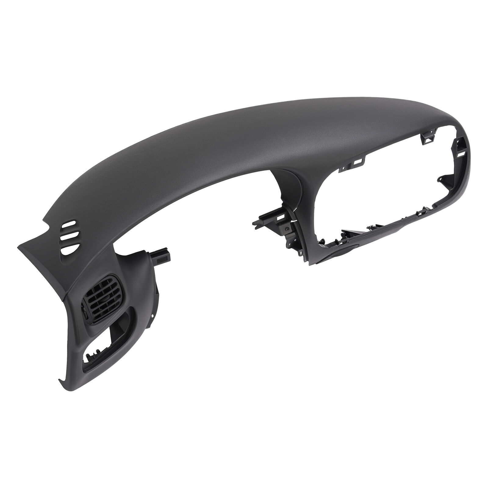 For 97-03 Ford F150 Dash Pad Bezel & Center Dash Radio Bezel W/ Air Vent Black