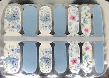 Color Nail Polish Strips 14ct. NL155. READ DESCRIPTION BELOW