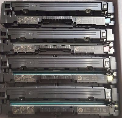 4 Cartouches Toner HP CF410A à CF413A Vierges D'origine - Pour Rechargement