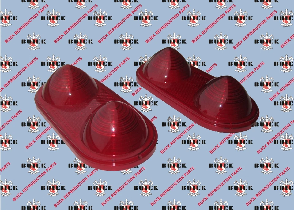 Специальные линзы для задних фонарей Buick 1951-1952 годов выпуска. Руководство для пары No5910010 - Изображение 3 из 3