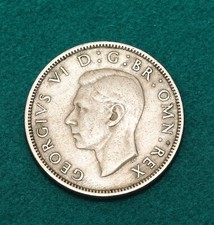 1951 Two 2 Shillings King George VI Great Britain Historical Coin