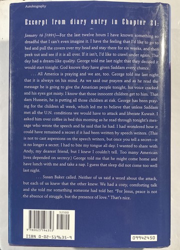 A Memoir Barbara Bush Hard Back 1994 - Foto 2 di 6