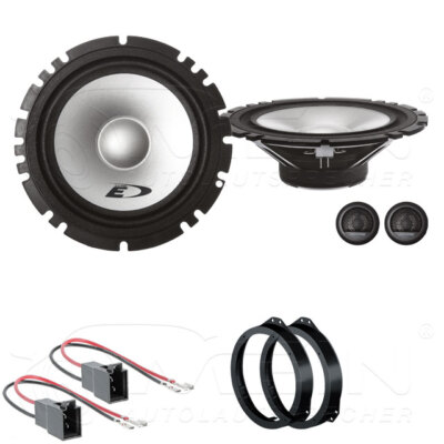 ALPINE LAUTSPRECHER für OPEL ASTRA F Cabrio 1993-2000 Front Tür Vorn 280W #AUOF