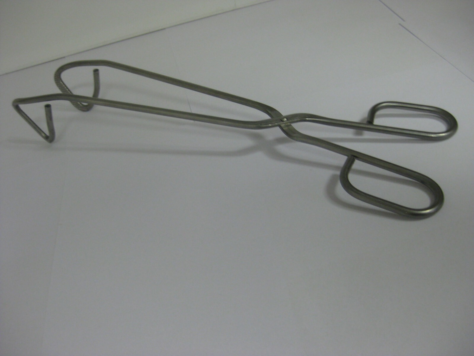 Bratwurstzange aus Thüringen das Original 38 cm rostfrei mit gekröpftem Kopf