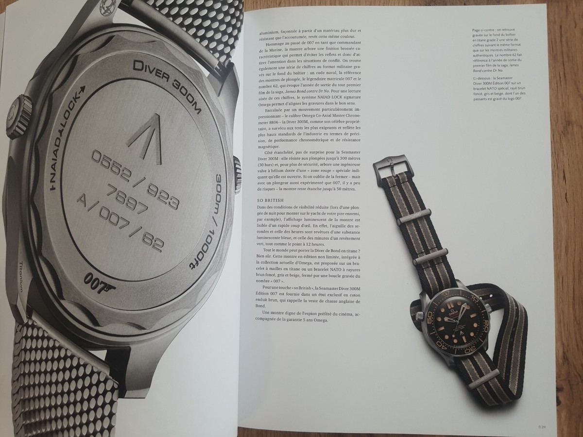 Magazine Bond 007 - OMEGA Lifetime Nº 22 2020 - the Edition