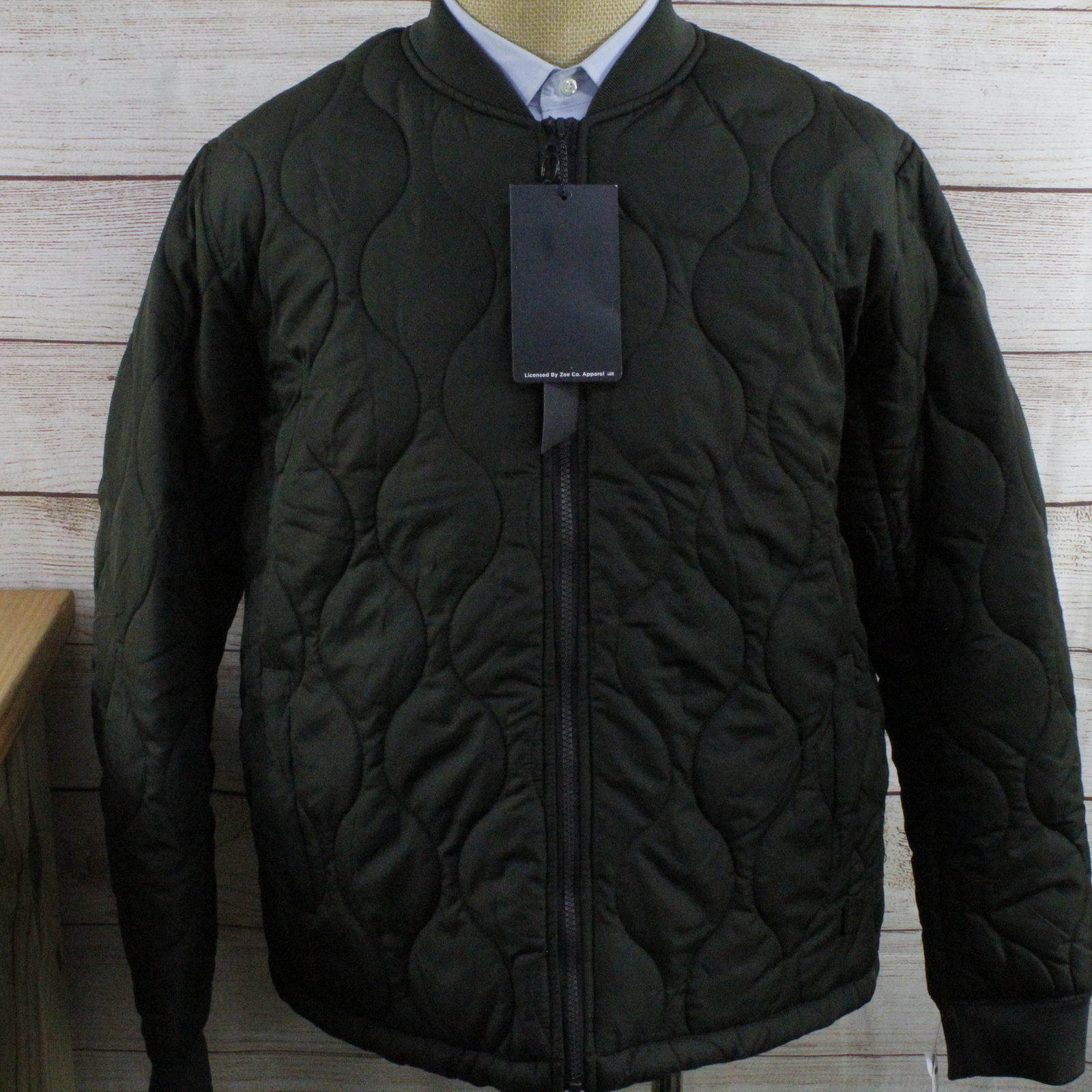 New Hawke Co. Mens Diamond Quilted Jacket Loden Olive Green XL NO3V eBay