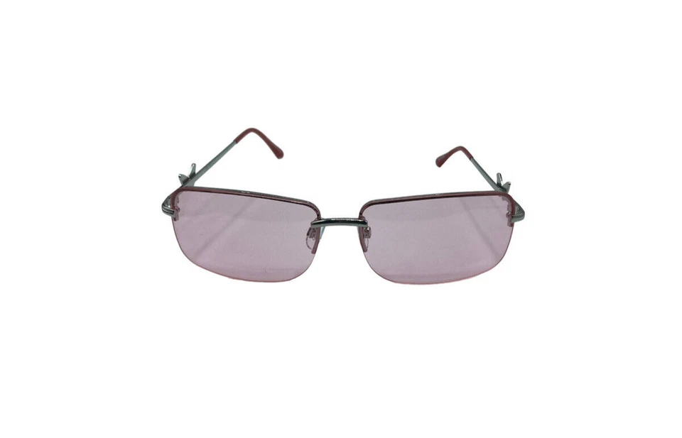 Женские солнцезащитные очки Caden 56 мм без оправы прямоугольные с акцентом бабочка - Изображение 2 из 4