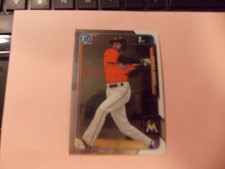 2015 Bowman CHROME Draft ISAIAH WHITE #161 Miami Marlins 1st Card NM-MT QTY