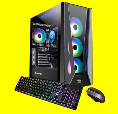 IBUYPOWER i5-9400F 1 TB SSD 32GB Gaming Desktop PC RTX 5060 5060 Ti 4070 5070Ti