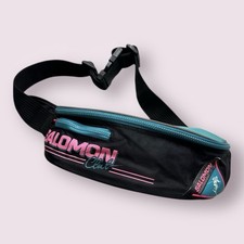 Vintage Salomon Fanny Utility Bag Ski Zip Up 90s Outdoors Spellout Neon