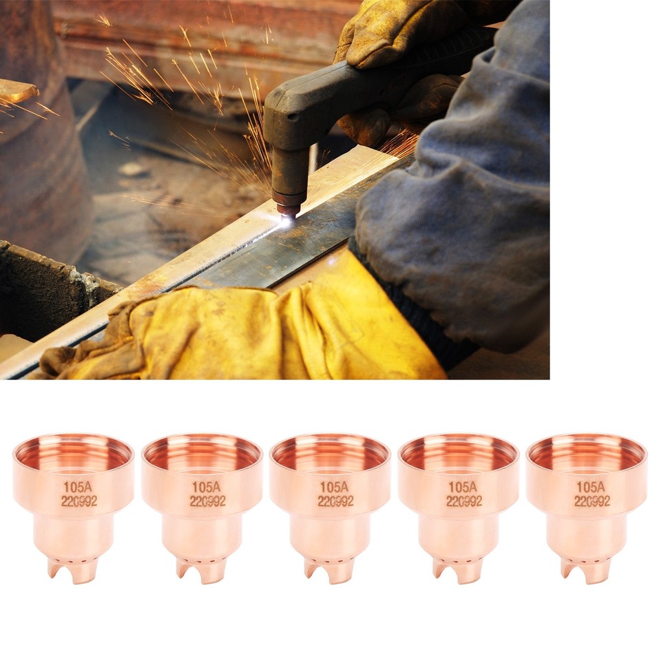 Plasma Cutter Shield Cap Cup Red Copper Consumables 220992 Welding ...