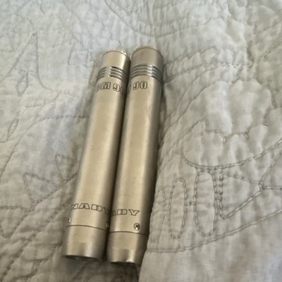 Nady CM 90 Stereo Pair Small Diaphragm Condenser Mics Cardioid Silver