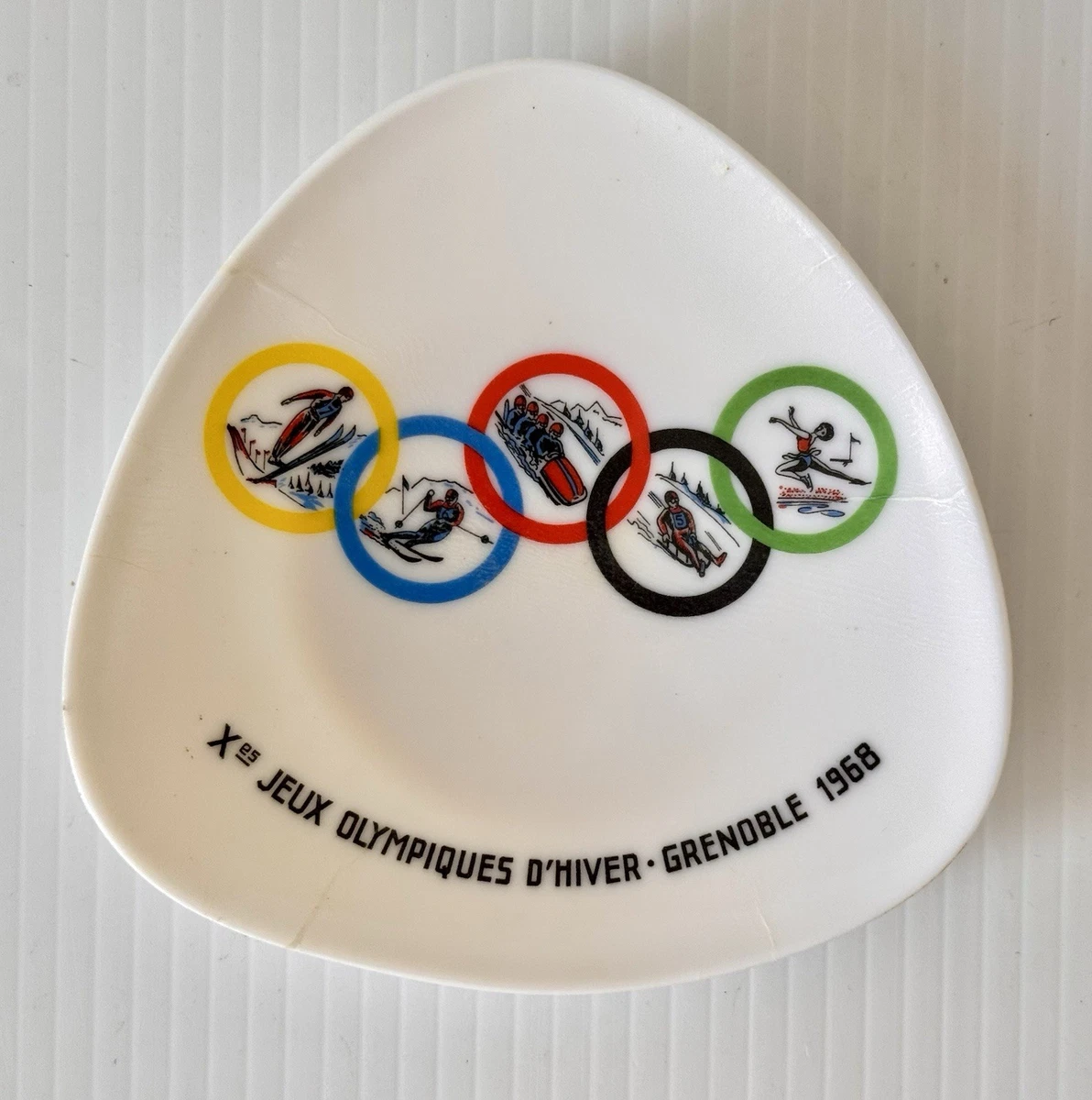 レア　ヴィンテージトレイ　1968 フランス　グルノーブルオリンピック レア ヴィンテージトレイ 1968 フランス グルノーブルオリンピック