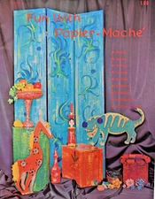Fun With Papier Mache Craft Course Book 1966 NOS Vintage Mid Century