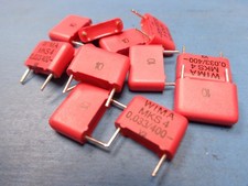  10 WIMA MKS4 .033/400/10 .033uF 400V 10 10mm POLYESTER FILM CAPACITOR ROHS