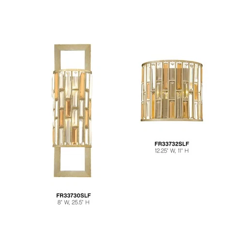 Fredrick Ramond FR33730 Bronze 2-Light Wall Sconce From The Gemma Collection - Picture 3 of 3