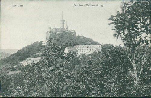 Ansichtskarte Die Lahn Schloss Schaumburg um 1910 (Nr.9751)