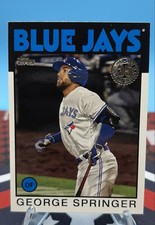 2021 Topps - 1986 Topps Baseball 35th Anniversary Series 2 George Springer...