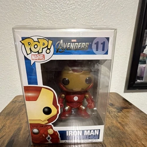 Funko Pop! Vinyl Avengers Iron Man 11 Marvel Bobblehead 2012 Movie Seriesvaulted