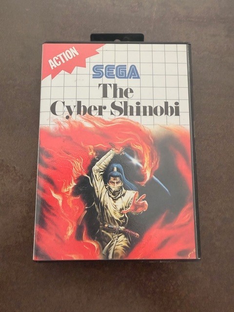 THE CYBER SHINOBI **  SEGA MASTER SYSTEM *** EN BOITE !