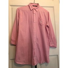 RALPH LAUREN POLO Shirt Men's L Pink L.S.