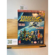Star Fox Adventures 2002 Official Strategy Guide Prima Games with POSTER