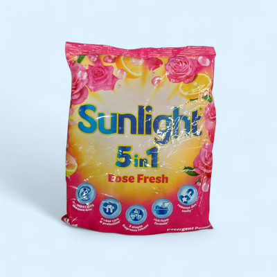 Sunlight Rose Fresh Detergent Powder   Deep Clean, Long Lasting Fragrance 1 kg